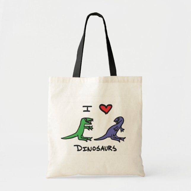 Dinosaurs Tote Bag (Front)