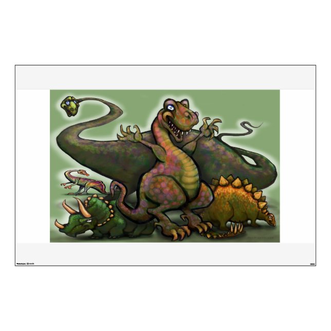 Dinosaurs Wall Decal (Front)