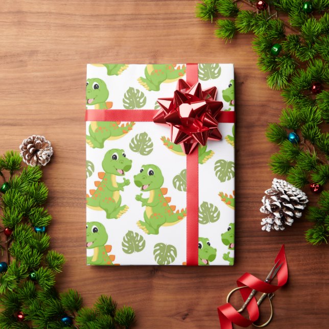 Dinosaurs! Wrapping Paper (Holiday Gift)