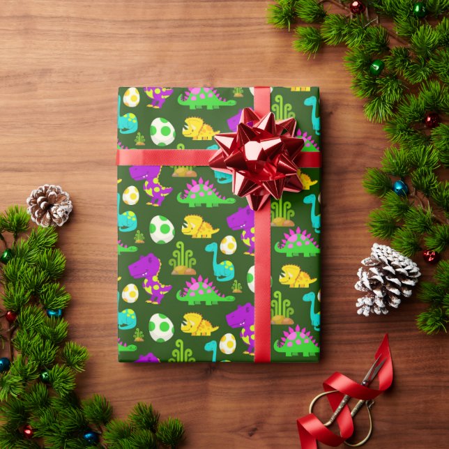 Dinosaurs! Wrapping Paper (Holiday Gift)