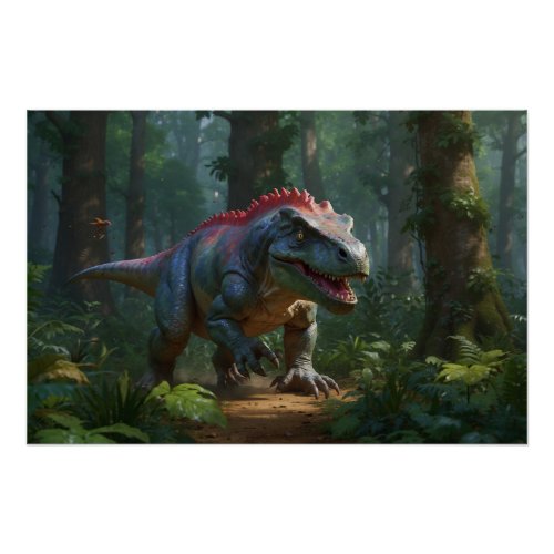 Dinosaurus Fun Prehistory  Poster