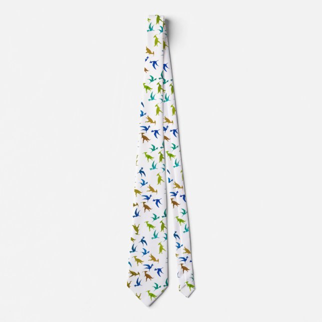 Dinosuars Neck Tie (Front)