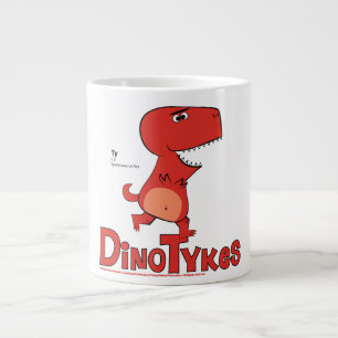 Dinotykes Ty is a Tyrannosaurus Rex Large Coffee Mug