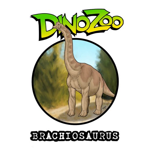 DinoZoo Brachiosaurus T_Shirt