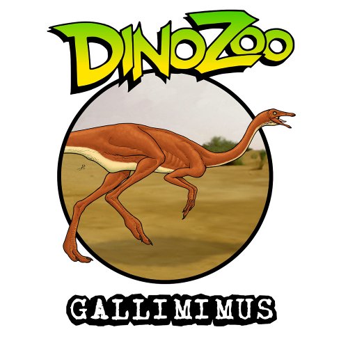 DinoZoo Gallimimus T_Shirt