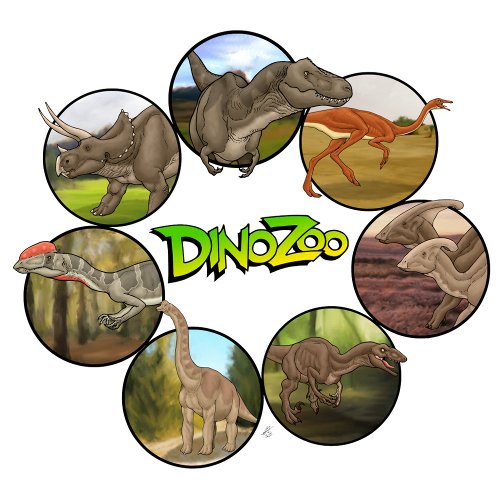 DinoZoo Mash_up 2 T_Shirt
