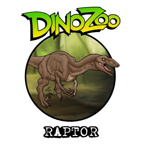DinoZoo Raptor T_Shirt