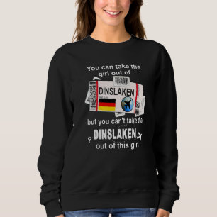 Dinslaken Boarding Pass Dinslaken Girl Dinslaken Sweatshirt