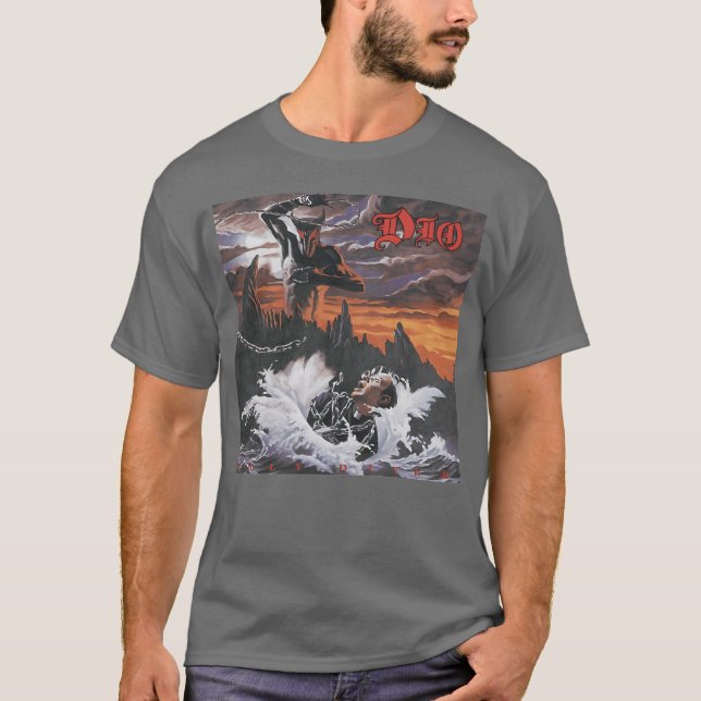 Dio Holy Diver funny T-Shirt (Front)