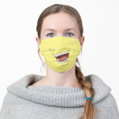 Dio Jojo's Bizarre Adventure Face Adult Cloth Face Mask (Worn)