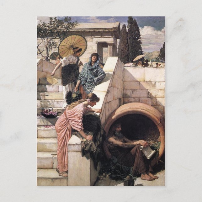 Diogenes Postcard (Front)