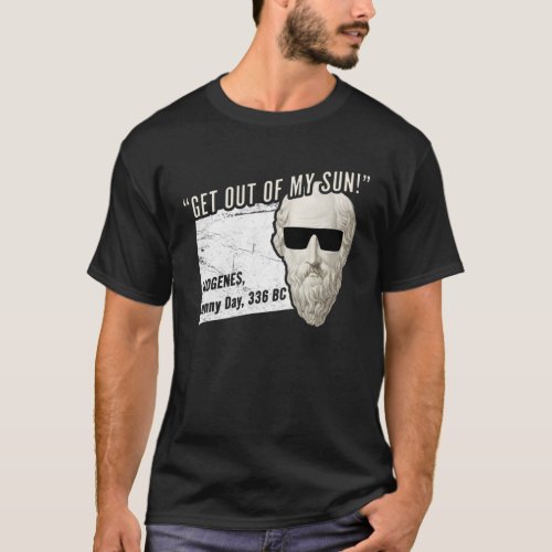 Diogenes Sunny  Philosophy Student Gift T_Shirt