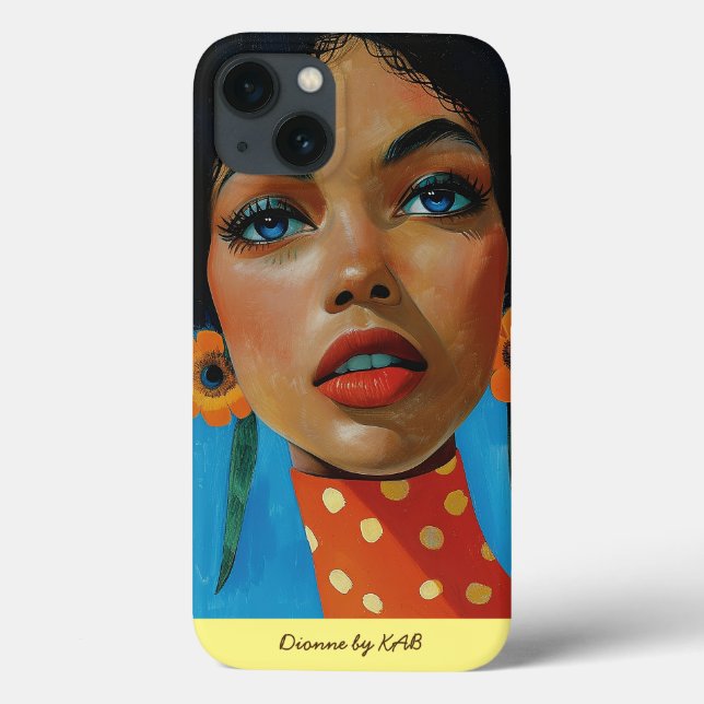 Dionne by KAB iPhone Case (Back)