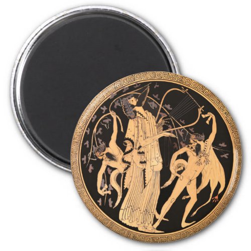 Dionysus and the Satyrs Magnet