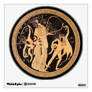 Dionysus and the Satyrs Wall Sticker