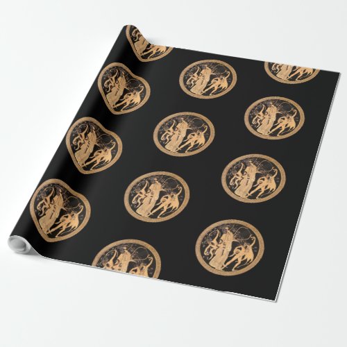 Dionysus and the Satyrs Wrapping Paper