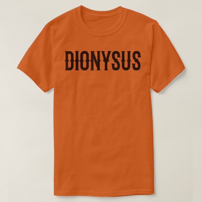 Dionysus Costume T-Shirt (Design Front)