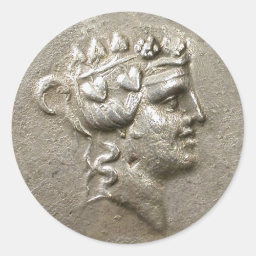 Dionysus Tetradrachm Sticker