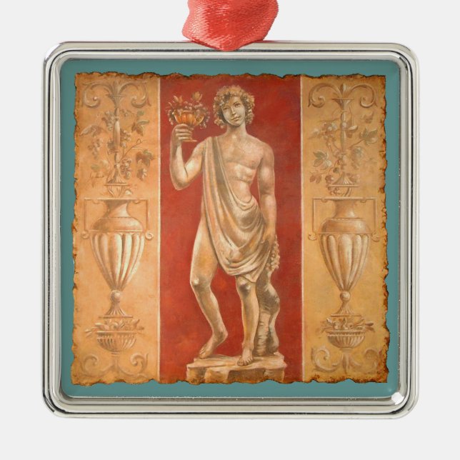 Dionysus with Urns Metal Ornament (Front)