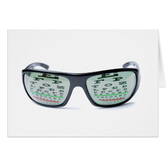 Dioptric sunglasses cards (Front Horizontal)
