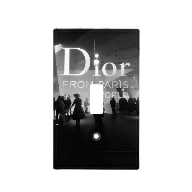 Dior light switch plate (Front)