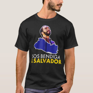 Dios Bendiga El Salvador, Nayib Bukele Presidente T-Shirt