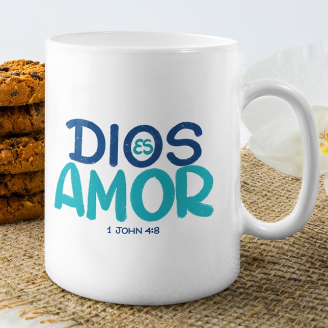 Dios es Amor Coffee Mug (Creator Uploaded)