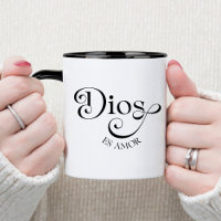 Dios Es Amor Spanish Christian Coffee Mug