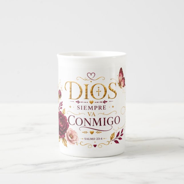 Dios Siempre Va Conmigo Mug | Psalm 23 Mug (Front)