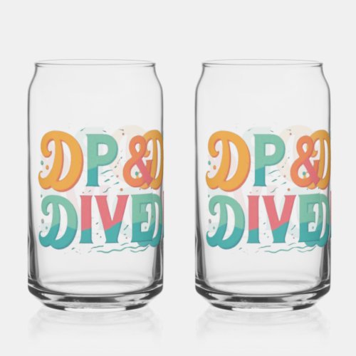 Dip  dive can glass