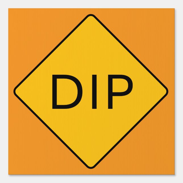 DIP Warning Sign  (Front)