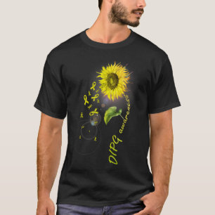 DIPG Awareness Sunflower T-Shirt