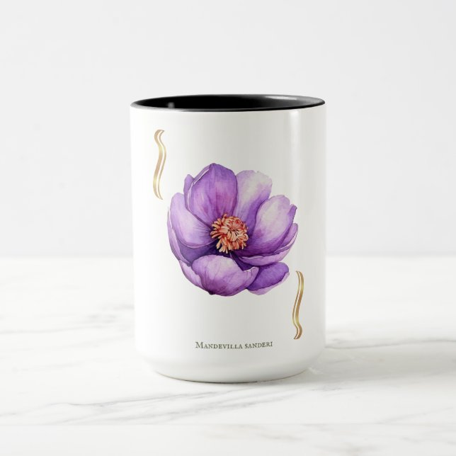 Dipladenia Floral Design – Tropical Mug (Center)