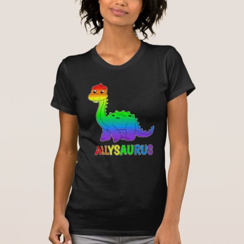 Diplodocus Dinosaur Is An LGBTQ Ally _ Gay Pride T_Shirt