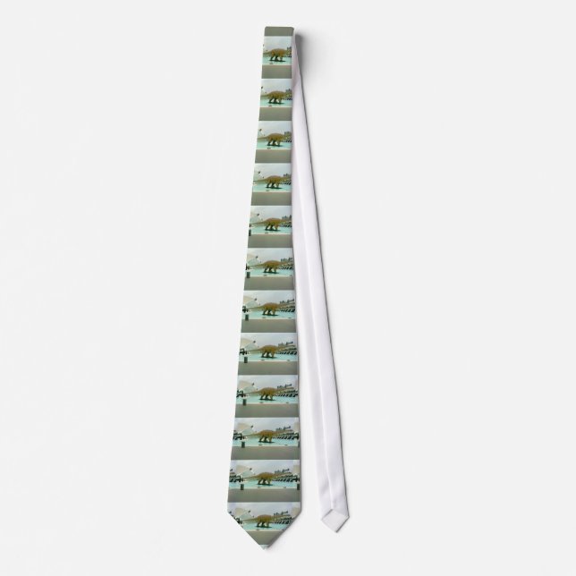 Diplodocus Dinosaur Tie (Front)