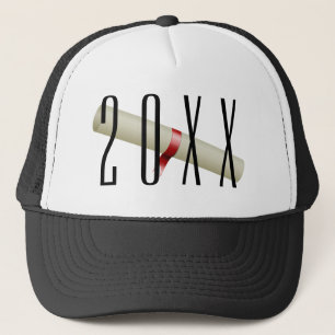 Diploma 20XX Graduation Trucker Hat