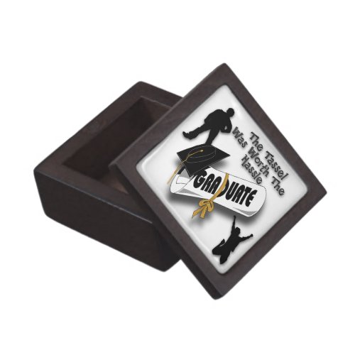 Diploma Black Grad Cap Male Premium Gift Box