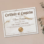 Diploma Certificate of Completion Award Course<br><div class="desc">Diploma Certificate of Completion Award Course</div>