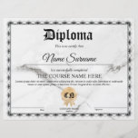 Diploma Certificate of Participation Award Course<br><div class="desc">Diploma Certificate of Participation Award Course</div>