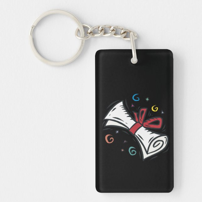 Diploma Keychain (Front)