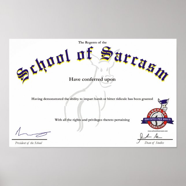 Diploma Poster (Front)