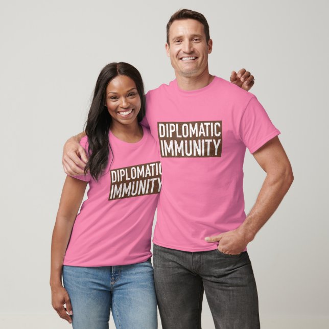 Diplomatic Immunity tee (Unisex)
