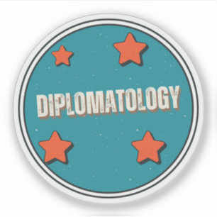 Diplomatology Sticker