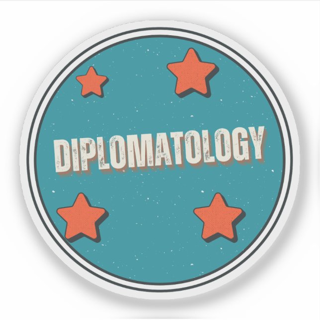 Diplomatology Sticker (Front)