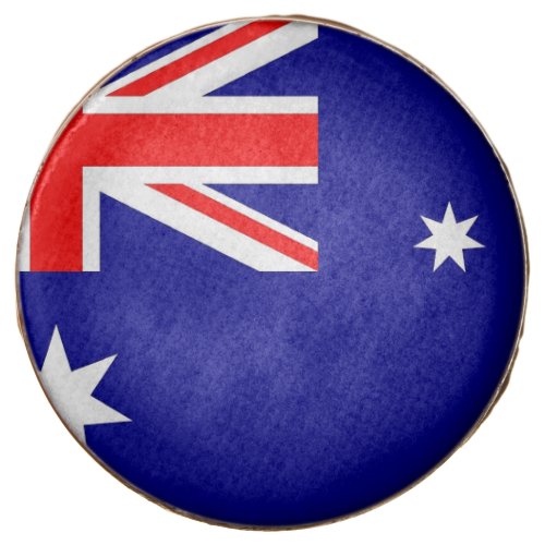 Dipped Oreo with flag of Australia