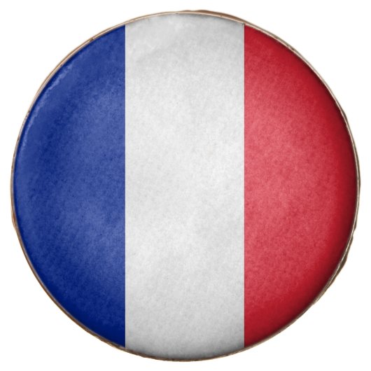 Dipped Oreo with flag of France (Front)