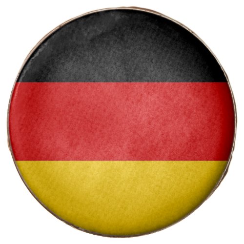 Dipped Oreo with flag of Germany