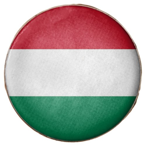 Dipped Oreo with flag of Hungary