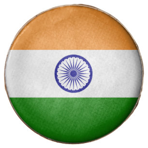 Dipped Oreo with flag of India