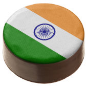 Dipped Oreo with flag of India (Angled)